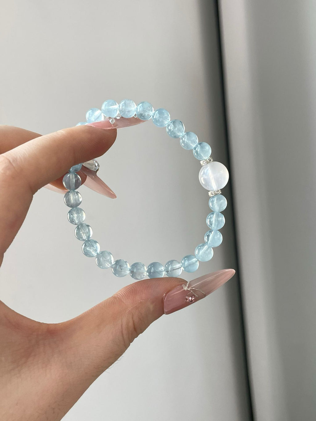 OMNAGAR “Ocean Romance” Natural Gemstone Bracelet