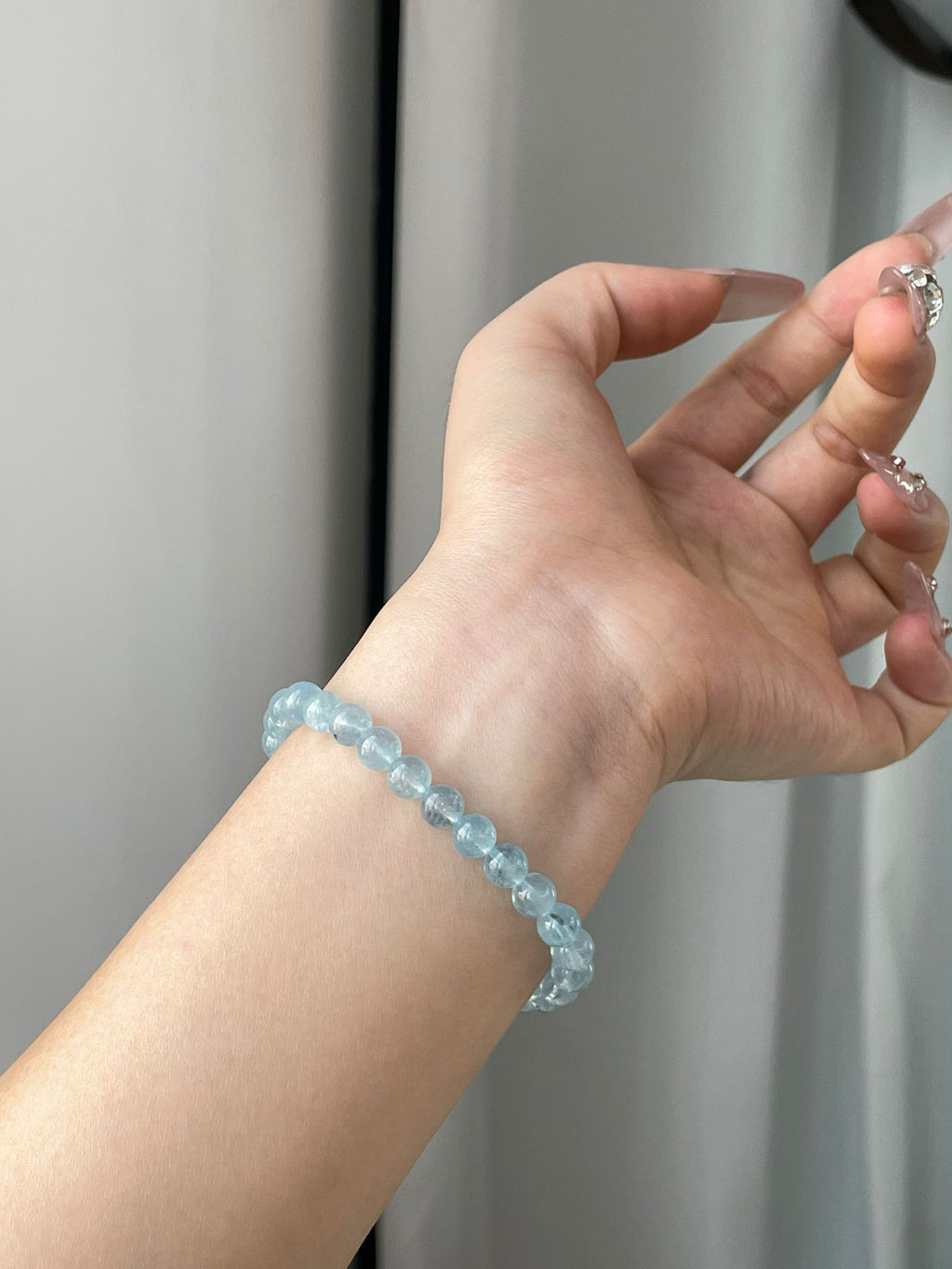 OMNAGAR “Ocean Romance” Natural Gemstone Bracelet